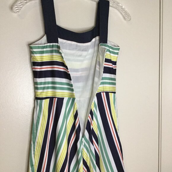 Boden Colorful Striped Andrea Midi Dress - Picture 7 of 10